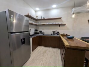 Private kitchen - Private Pool + Rooftop / Stylish Tulum House for 6 (Tulum)