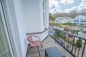 Standard-Einzelzimmer, Balkon, Blick auf den Innenhof | Blick vom Balkon