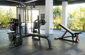 Fitness facility - Tulum Paradise: Terrace, Rooftop & Pool (Q.R.)
