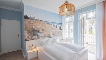 Comfort Apartment, 2 Bedrooms, Partial Sea View | In-room safe, WiFi (free)
