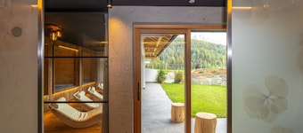 Appartement « Altmessnerhof Glücksklee » avec vue sur la montagne, terrasse partagée et Wi-Fi