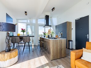 House | Private kitchen - Penthouse With Beach View (Sint-Annaland)
