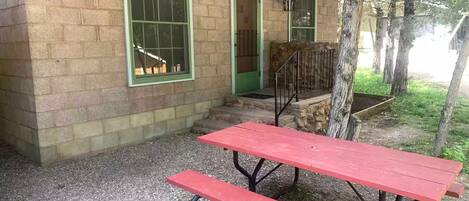 Restauration en plein air
