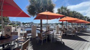 Outdoor dining - Saint James Finest - Marina Views and Coastal Vibes (Saint James)