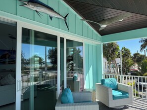 Property grounds - Across from the beach, Brand New Ocean View Home | Walk to Beach & Downtown FMB (Fort Meyers Beach)