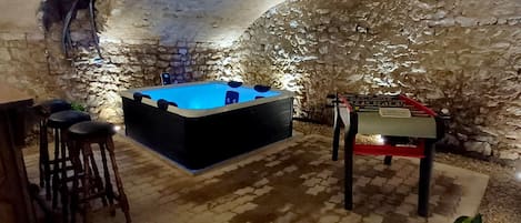 Bain à remous intérieur