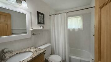 Hair dryer, towels