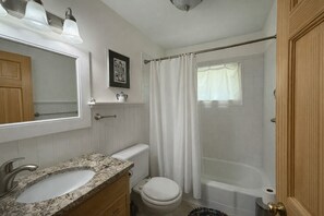 Hair dryer, towels