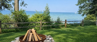 Waterfront Burt Lake Cottage | Sleeps 6