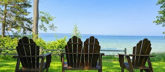 Waterfront Burt Lake Cottage | Sleeps 6