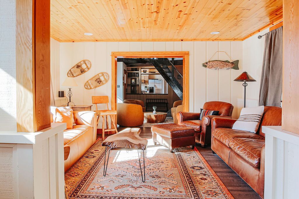 Fernseher, Kamin