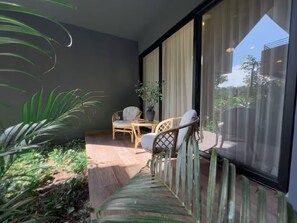 Terrace/patio - Paramar Black 2BR Apt / Two Pools-Sauna-Concierg (Tulum)