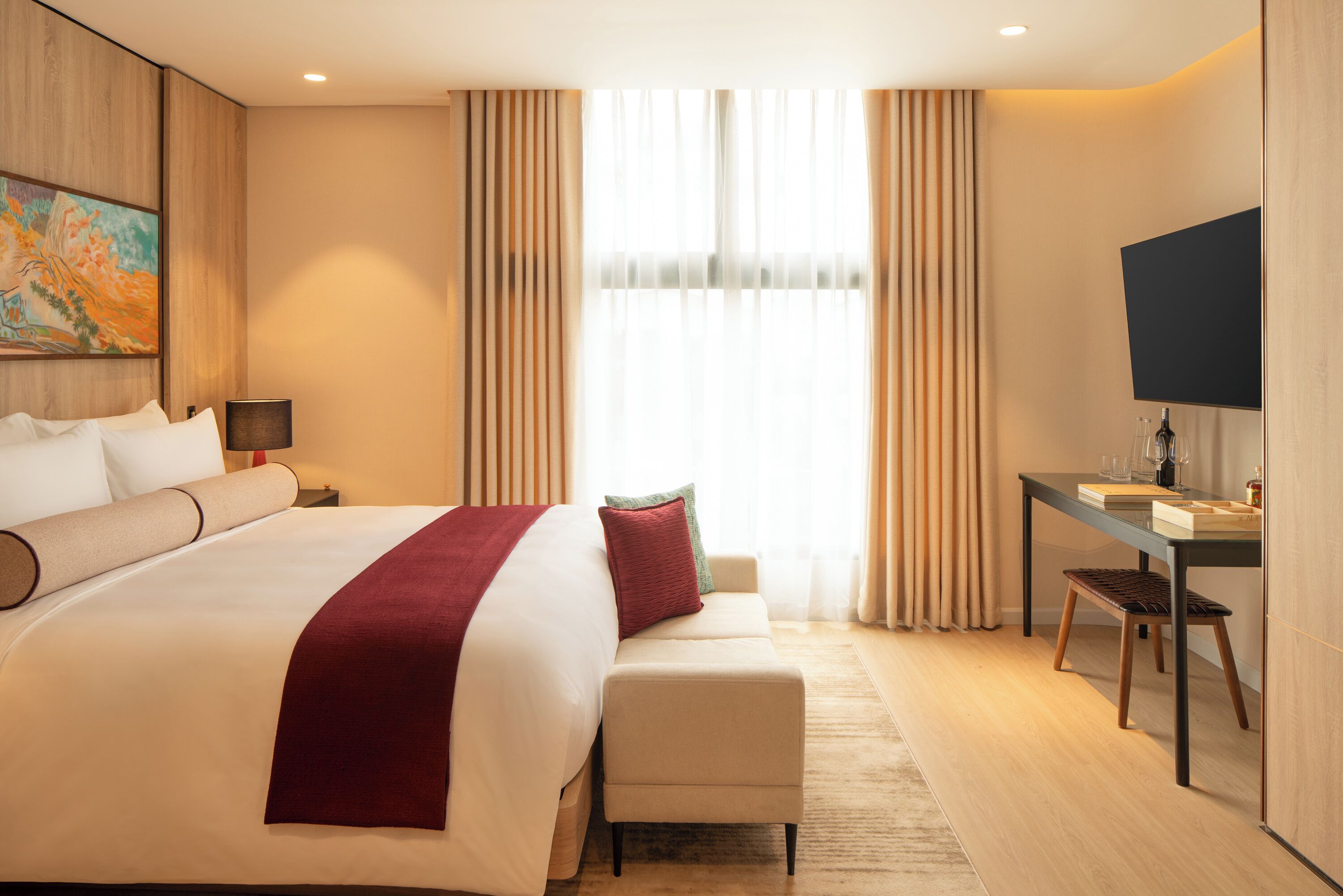 尊榮雙人房, 城市景觀