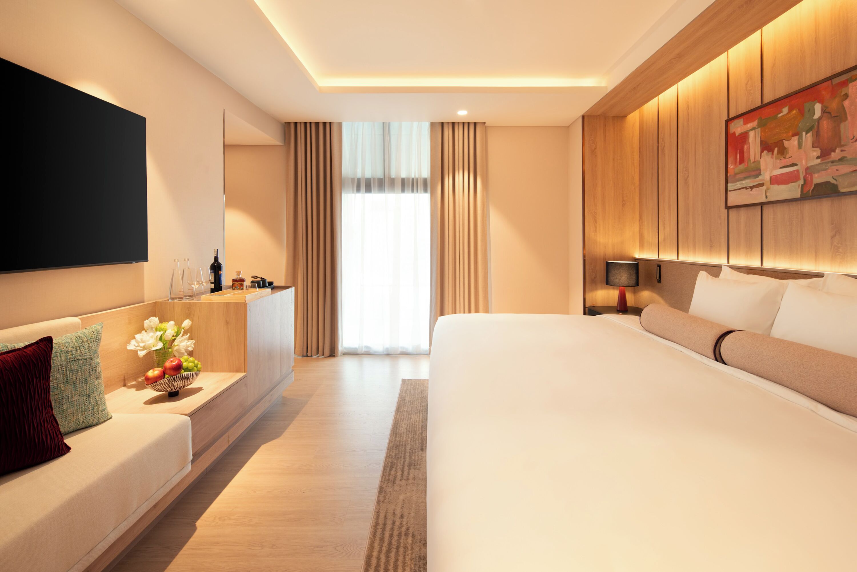 極品雙人房, 城市景觀