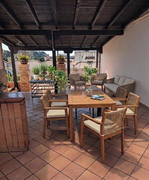 Udendørs spisemuligheder