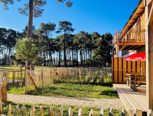 Appartement avec jardin privatif, à 15 minutes à pieds de la plage, au calme.