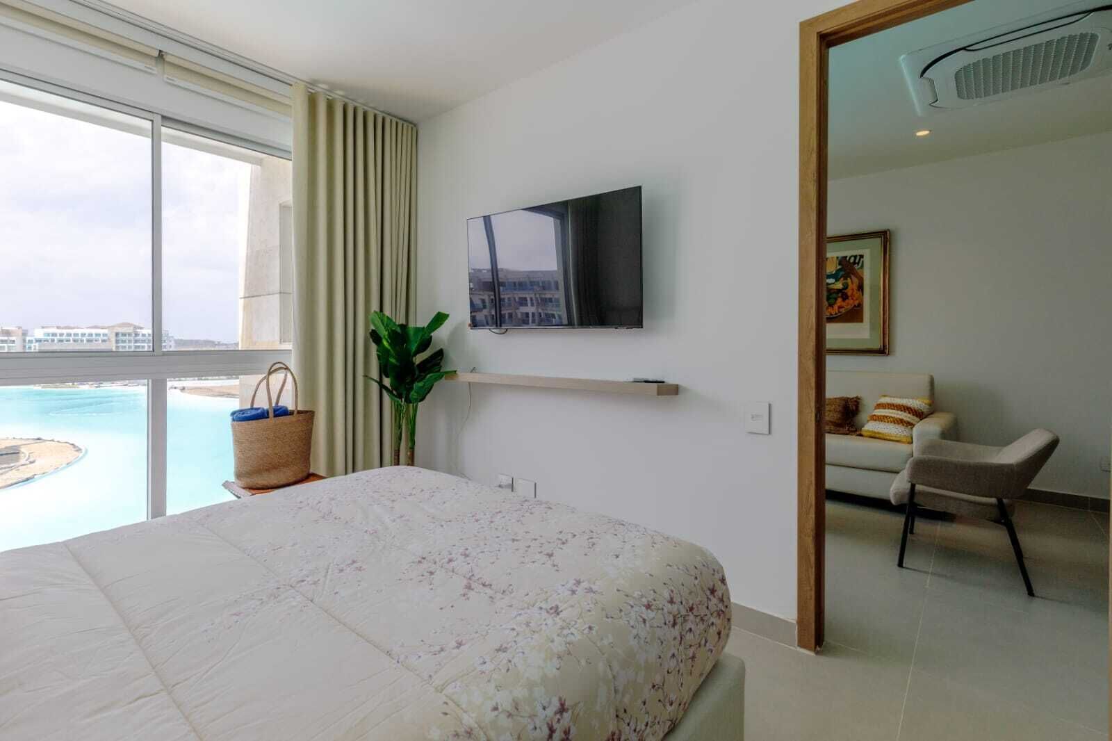 1 habitación, wifi, ropa de cama y acceso para silla de ruedas 