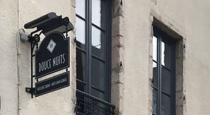 Majoituspaikan julkisivu