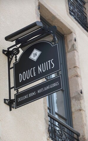 Majoituspaikan julkisivu