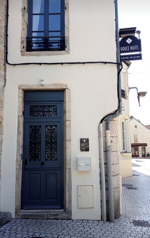 Majoituspaikan julkisivu