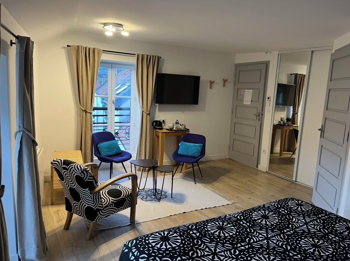 Quarto casal superior, para não fumantes, vista para o vinhedo | Roupas de cama premium, individualmente decorados