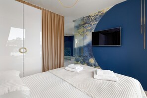 Apartment | 3 Schlafzimmer, individuell eingerichtet, Bügeleisen/Bügelbrett