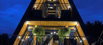 A-Frame Luxury House Near Travnik With Hot Tub