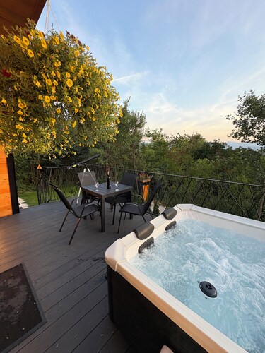 A-Frame Luxury House Near Travnik With Hot Tub