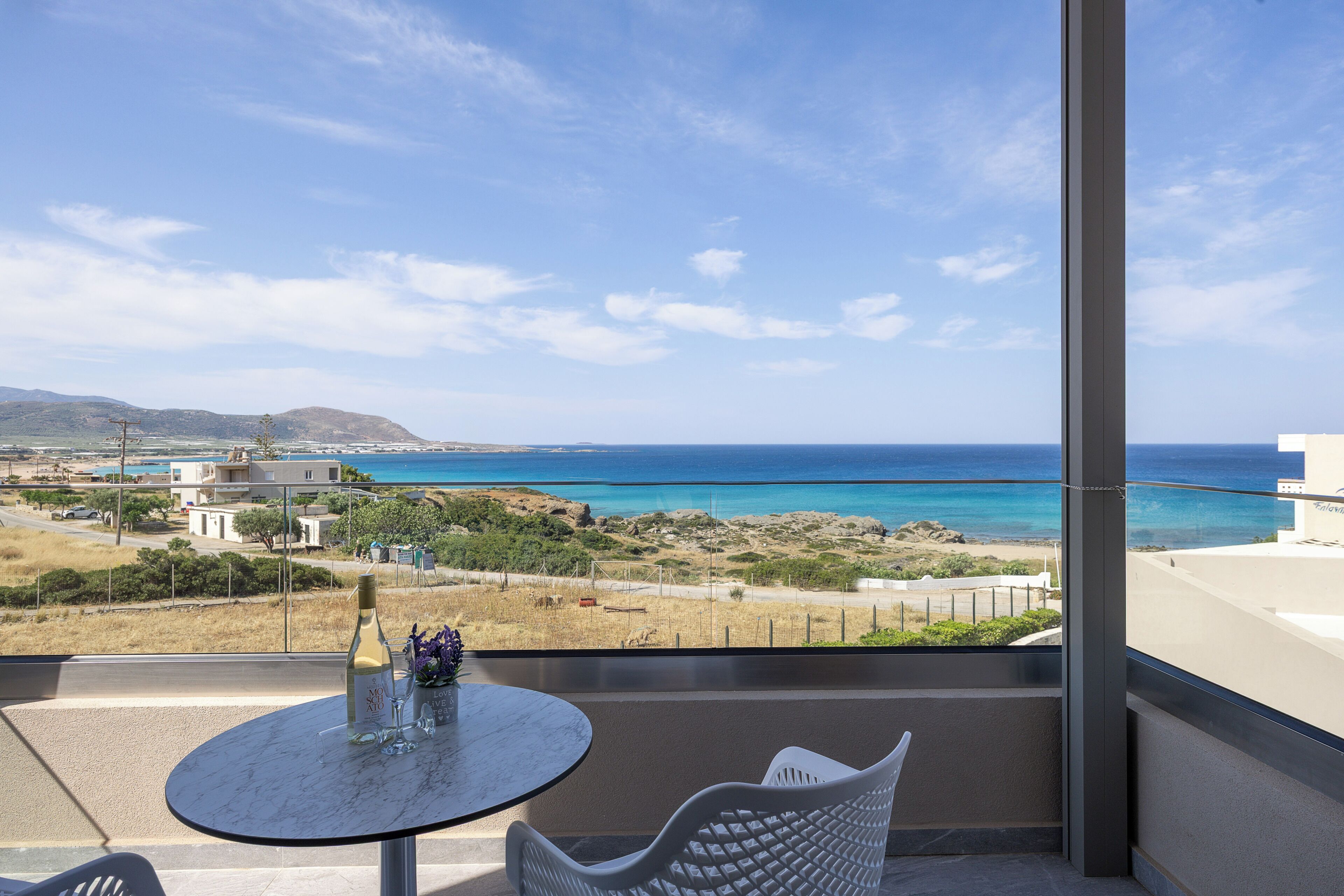Deluxe Double Room, Sea View, Executive Level | Beach/ocean view