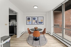 Dining - Wonderful 1BR Retreat with Balcony in Oak Park (Oak Park)