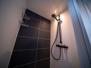 Shower, hair dryer