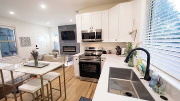 Microwave, oven, stovetop