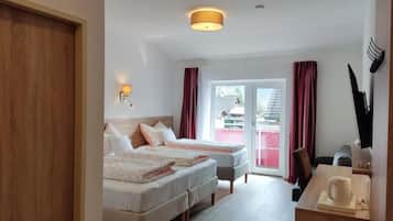 Habitació amb dos llits individuals Comfort, balcó, vistes a la muntanya