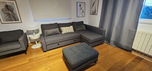 Living area - Bizkar Bare Apartamento 5 (Sopuerta)