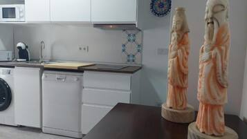 Familien-Vierbettzimmer, Küche | Eigene Küche