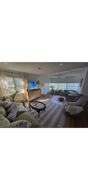 Living area - Cozy 3 bedroom house situated close to several local attractions in Beaufort, SC (Beaufort)