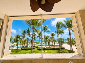 Terrace/patio - Beachfront  Pool and Marina View Private Terrace (Punta Cana)