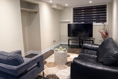 Cozy 2BR Basement | Private Entry + Parking