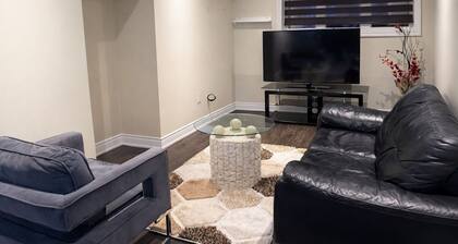 Cozy 2BR Basement | Private Entry + Parking