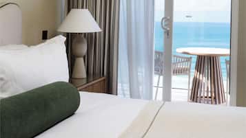 Deluxe Room, Terrace, Sea View | In-room safe, desk, iron/ironing board, free WiFi