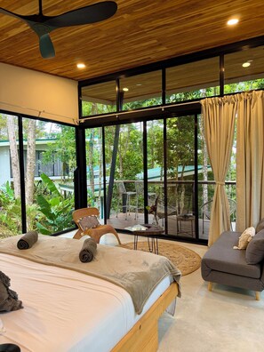 1 bedroom, in-room safe, desk, travel cot - Private Jungle Bungalow near La Fortuna / Quiet Escape + Pool / Jengibre (Ciudad Quesada)
