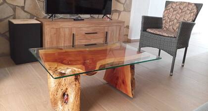 La Casita is located in a village in the mountains of Cuenca. Pets are allowed.