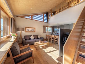 Living area - SWISSPEAK Resorts Vercorin by Interhome (Vercorin)
