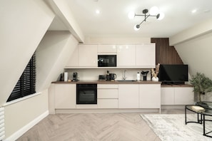 Deluxe-studiosuite | Privat køkken