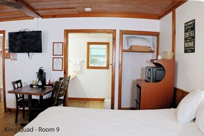 Room - King Quad Rooms: Double King Beds & Rustic Woods Comfort for 5! (Florence)