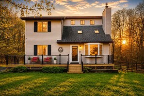 Exterior - Poconos Woodland Retreat • Fireplace • Lake Access (Albrightsville)