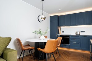 Dining - Top-Floor 1BR / Parking Garage / Breakfast station (Tallinn)