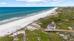 Beach - KING'S BAY - Bayfront 5-Bedroom House in N. Cape San Blas, FL with Beach Access (Port St. Joe)