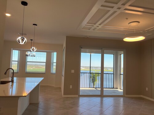 New Listing, Brand New Unfurnished 2-br condo in beautiful Calusa Country Club.