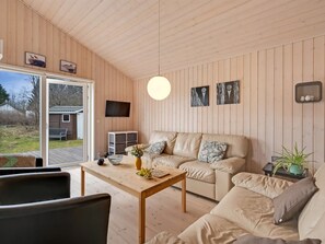 TV og peis